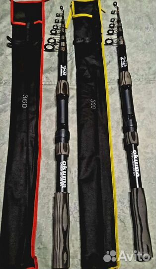 Спининг телескоп okuma 2 шт