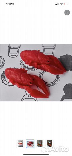 Форма для мыла рак