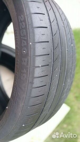 Continental ContiSportContact 5P 225/40 R19 и 255/35 R19 Y