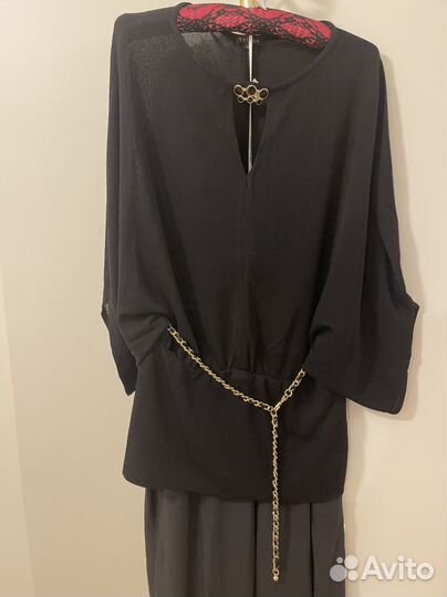 Черная блуза Escada