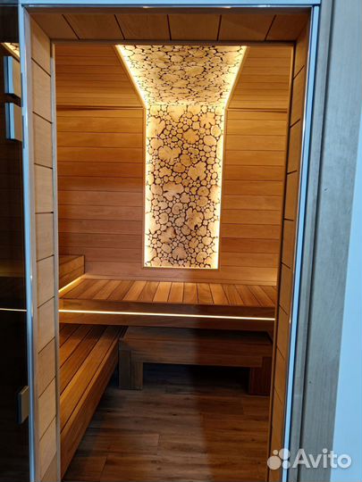 Панно из можжевельника