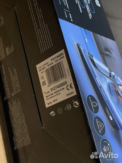 Утюг Braun FreeStyle3 12730021-FI3194BK