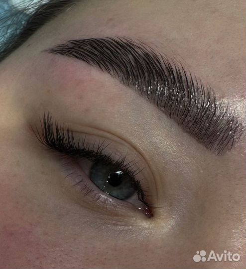 Наращивание ресниц/ламинирование ресниц/брови