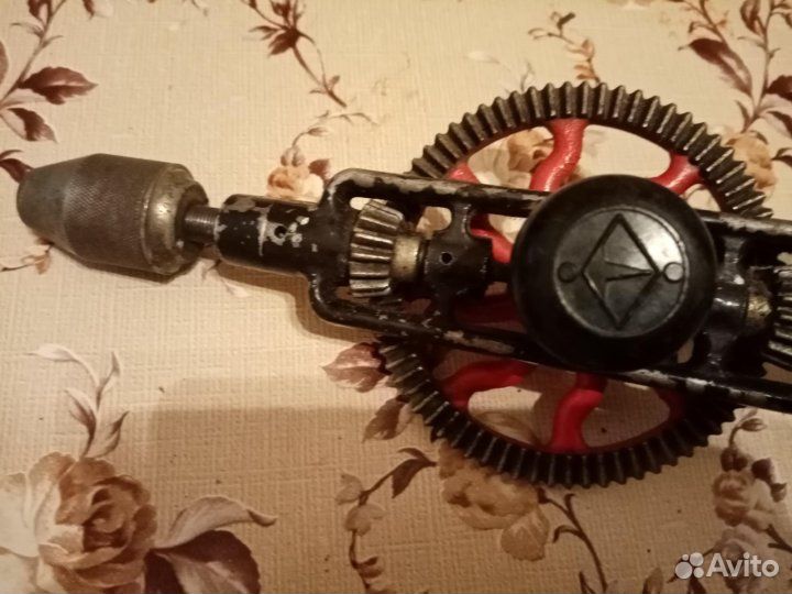 Дрель ручная СССР винтаж