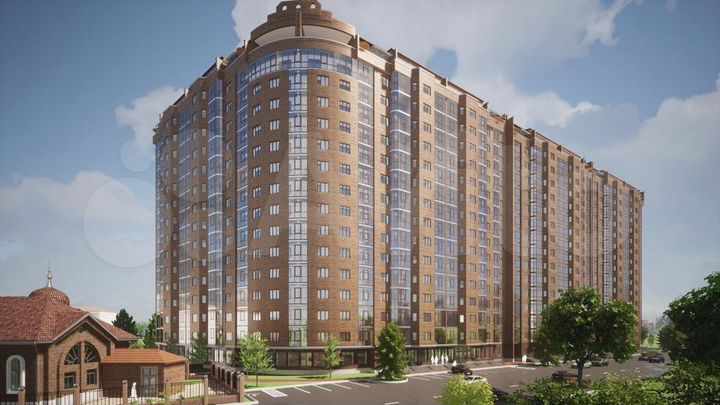 2-к. квартира, 83,6 м², 10/20 эт.