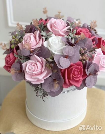 Букеты из мыла ручной работы