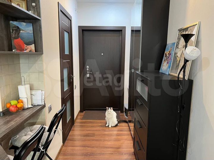 Квартира-студия, 26,3 м², 6/9 эт.