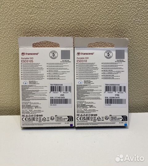 Ssd Transcend 512 gb / 1 Tb USB/ Type-C Новый