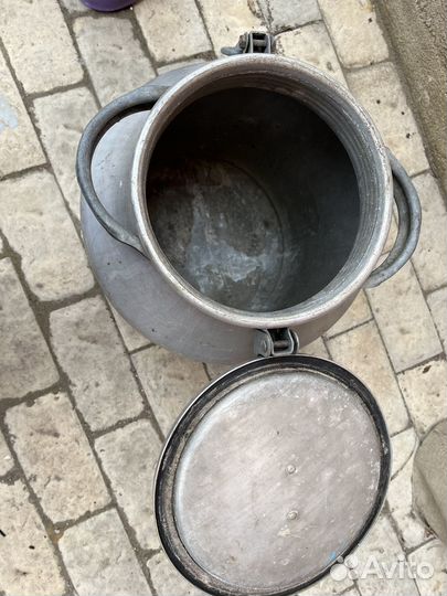 Фляга алюминиевая 40 л, бидон