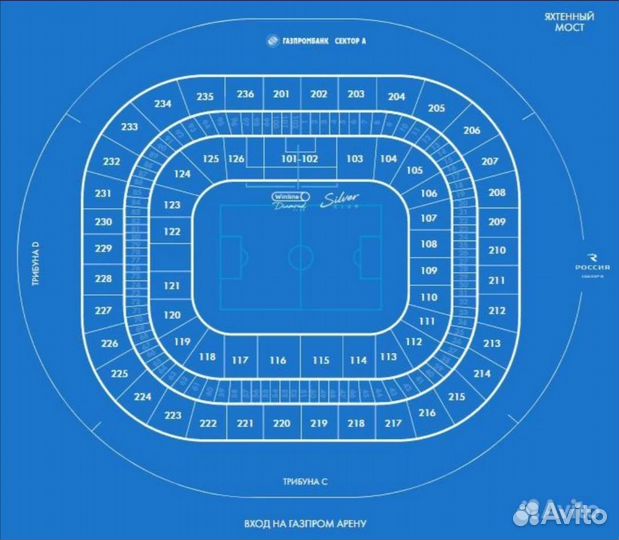 Билеты Зенит Факел
