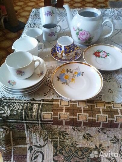 Набор посуды Дулево и Вербилки