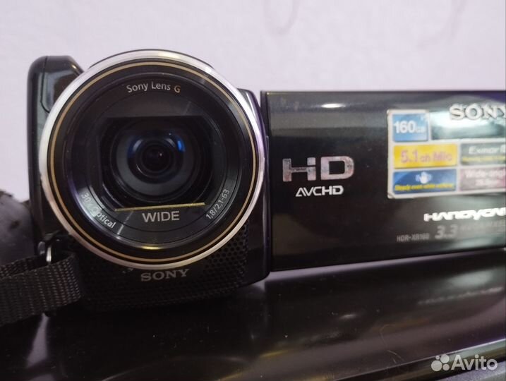 Видеокамера sony hdr xr160