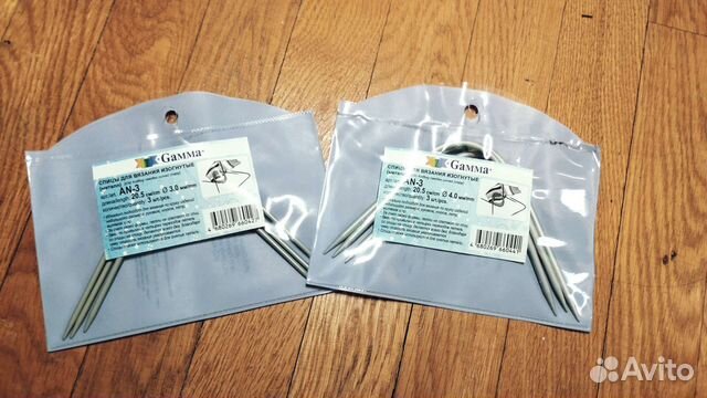 Спицы для вязания изогнутые gamma