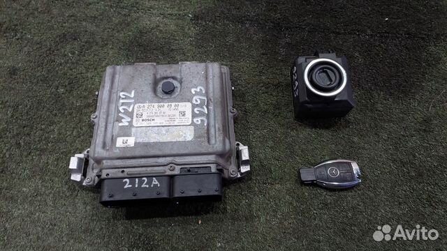 Замок зажигания с эбу двс комплект W212,S212