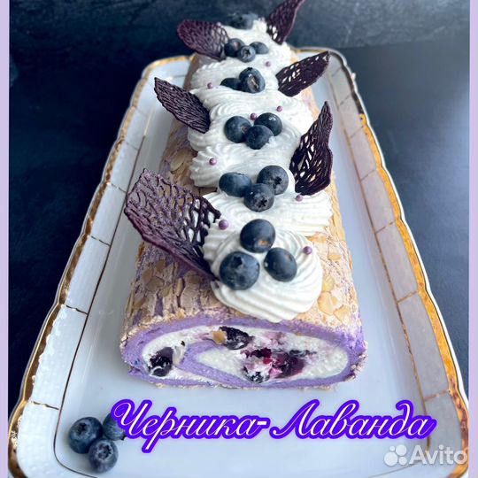 Меренговый рулет