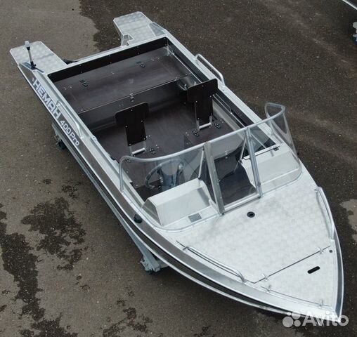 Новая лодка нерегистрат Неман 400 PRO алюминиевая