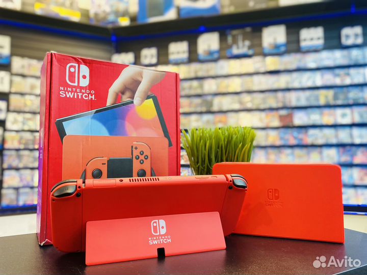 Nintendo Switch Oled Новые с играми / рассрочка