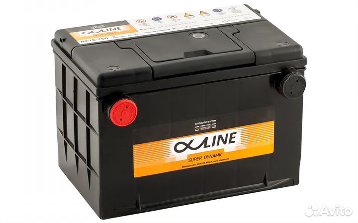 Аккумулятор alphaline 85Ач прямая поляр. SD78-750