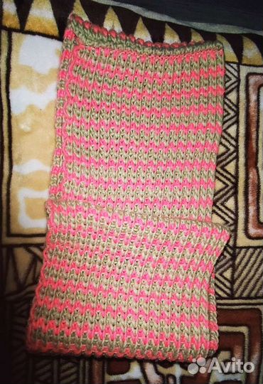 Шарф хомут снуд