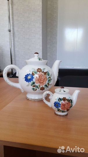 Чайники роспись Семикаракор СССР