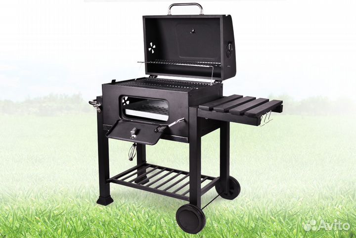 Гриль прямоугольный угольный locker