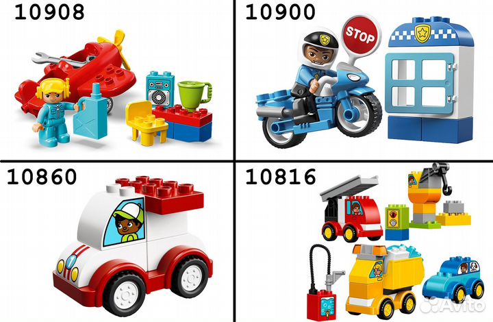 Lego duplo, много наборов