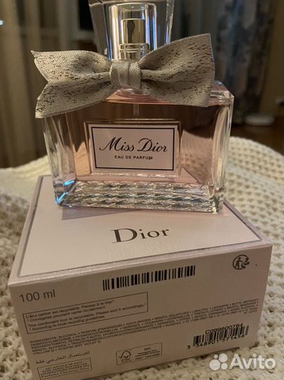 Miss dior eau de parfum оригинал 100 ml