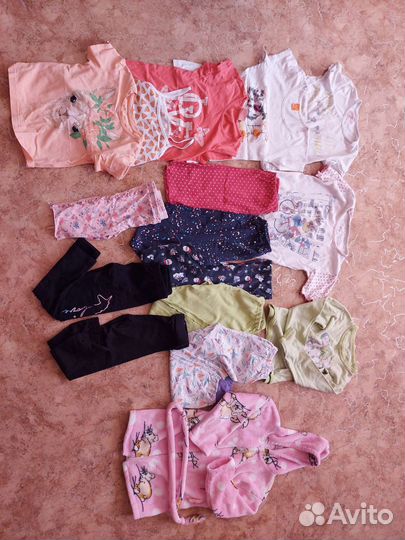 Пакет одежды для девочки 122-128