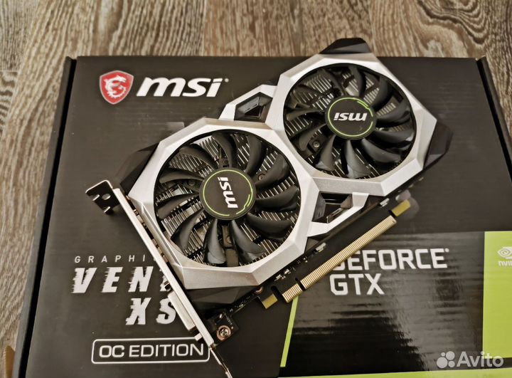 Видеокарта GTX1650 MSI Ventus XS OS