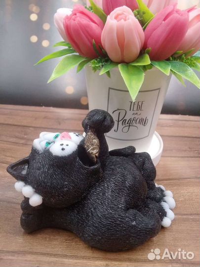 Кот фигурка мыло