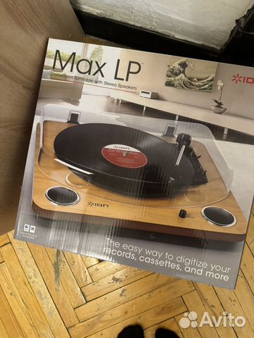 Ion max lp проигрыватель винила купить в Москве | Электроника | Авито