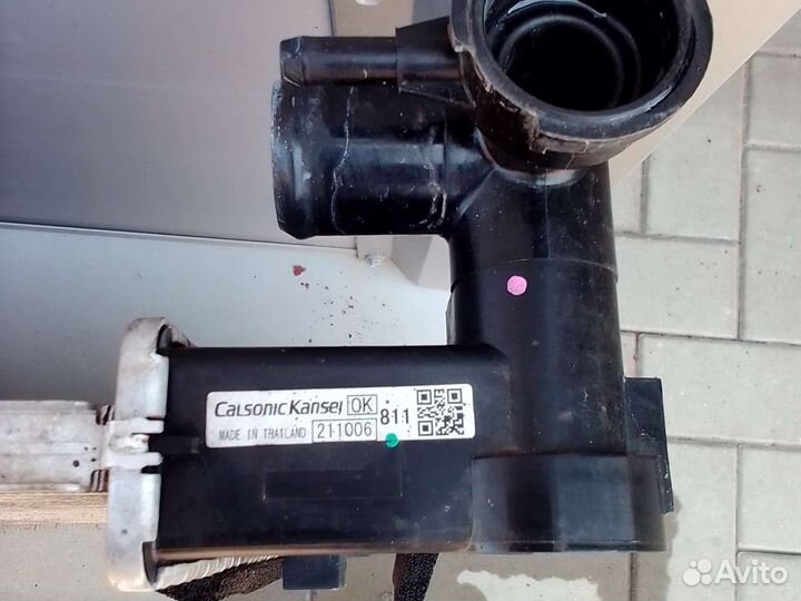 L200 Mitsubishi радиатор