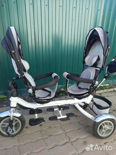 Детский велосипед для двойни