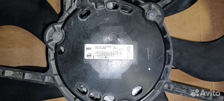 Вентилятор охлаж.радиатора Nissan Qashqai