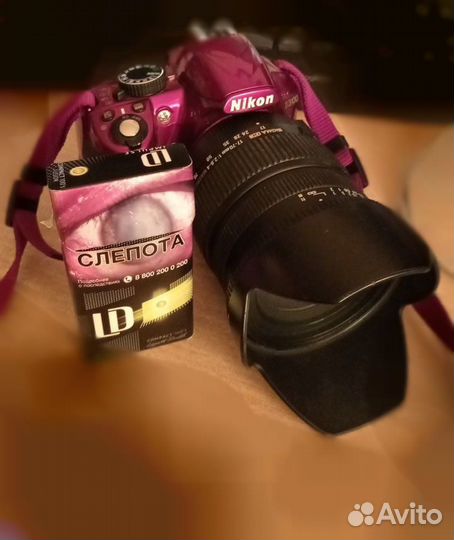Редкий Nikon 3100 + sigma AF 17-70mm f/2.8-4 macro