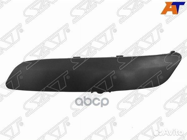 Молдинг бампера Volkswagen Jetta 05-10 (Спереди