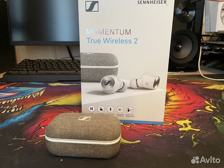 Беспроводные наушники sennheiser momentum tw 2