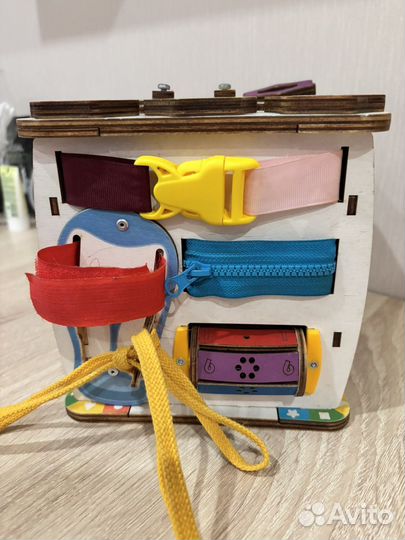 Бизиборд домик со светом