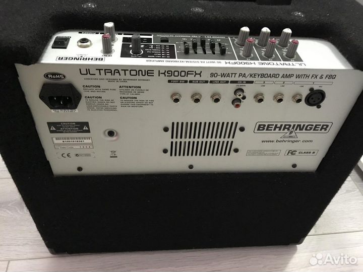 Behringer k900fx комбоусилитель