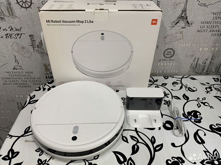 Робот-пылесос Xiaomi Mi Robot Vacuum-Mop 2 Lite