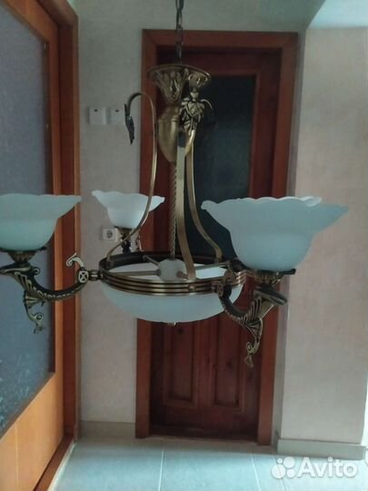 Люстра бу