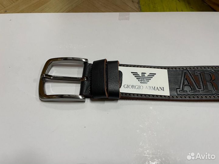 Мужской кожаный ремень