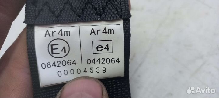 Ремни безопасности задние Mazda 6GJ