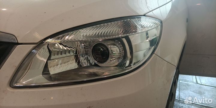 Установка bi LED линз, ремонт фар