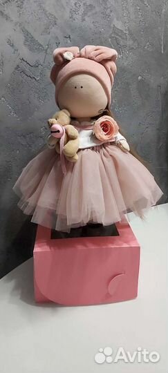 Кукла тыквоголовка (тильда)