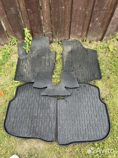 Оригинальные коврики volkswagen polo