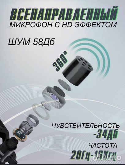 Микрофон петличный