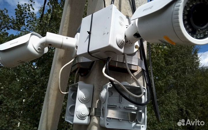 Камера видеонаблюдения / установка монтаж