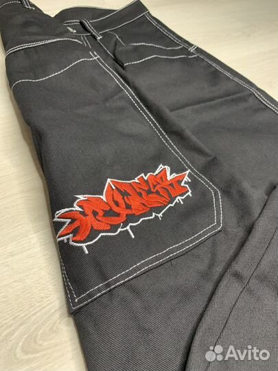 Джинсы широкие wexwear 3pm jnco type