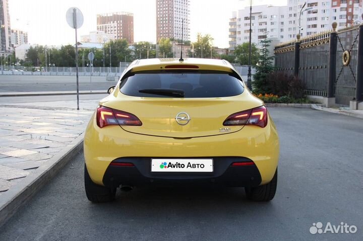 Opel Astra GTC 1.6 AT, 2014, 112 000 км